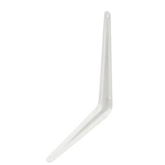 White Shelf Brackets - 14" X 12"
