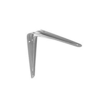 8" X 6" White Shelf Bracket (200mm x 150mm)