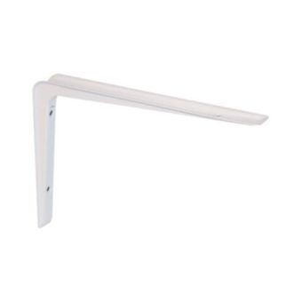 170mm x 120mm Alido Steel Bracket White