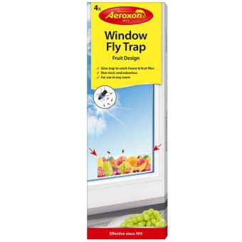 Aeroxon Window Fly Trap Fruit - Pack of 4