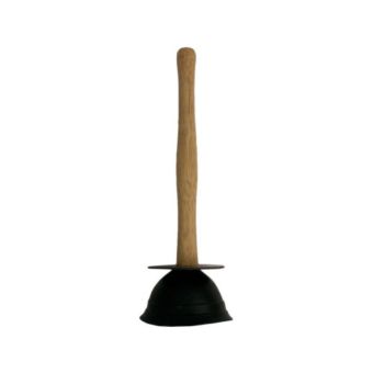 Wooden Handle Plunger - 175 x 100mm