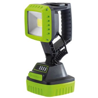 Draper 10w Black / Lime Rechargeable Worklight