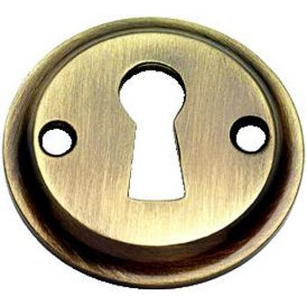 Antique Brass Tudor Open Escutcheon