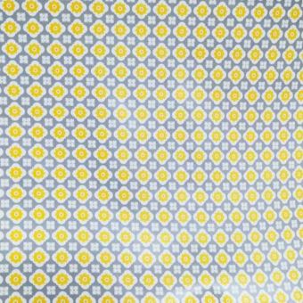 Yellow Dials Oilcloth
