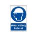 Wear Safety Helmet Sign
