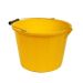 Heavy Duty 3 Gallon Yellow Bucket