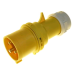 16a 110v 3 Pin Plug Yellow