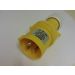 110v 16 Amp IP44 Site Yellow Industrial 3 Pin Socket