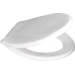 White Antibacterial Toilet Seat