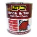 Rustins Quick Dry Brick & Tile Matt Red Paint - 2.5L