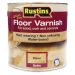 Rustins Quick Drying Floor Varnish Clear Satin 5L