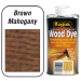 Rustins Wood Dye For Interior & Exterior - Brown Mahogany 250ml