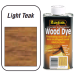 Rustins Wood Dye For Interior & Exterior - Light Teak 250ml