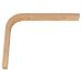 Amig Beech Wood Shelf Bracket - 250 x 200 x 23 x 12mm