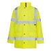 Hi Vis Yellow Parka - M