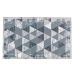 Astra Miabella Light Grey Triangle Indoor Floor Mat - 50 X 70cm