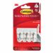 Command Hanging White Wire Hooks - 3 Small Hooks - 0.5lb (225g)