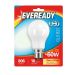 Eveready 9.6W LED Frosted GLS B22 Lightbulb