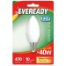 Eveready 6w LED Opal Candle SES / E14 Lightbulb