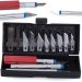 Scalpel Knife Set - 13 pieces