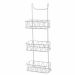 3 Tier Shower Caddy - White Finish