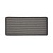 My Mat Stain Resistant Stripe Charcoal Indoor Mat - 67cm x 150cm