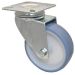 Castor Swivel Blue 75mm - 60kg