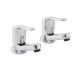 Frances Pegler Araya Chrome Plated Basin Taps