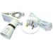 Lyvia White BC Clip On Lamp Adaptor - 2m