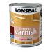 Ronseal Interior Varnish - Satin Teak 750ml