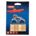 Abus 65/40 40mm Brass Padlock Twin Carded
