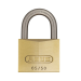 ABUS Mechanical 65IB50 50mm Brass Padlock Stainless Steel Shackle