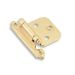 Amerock-Style Brassed Overlay Hinge - 2.75" - Set Of 2