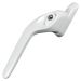 Asec White LH Offset Window Handle
