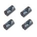 M6 X 14mm Barrel Nuts (Pack of 4)