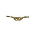 Cleat Hook 3in Solid Brass