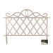GreenBlade White Plastic Border Fence - 48x36cm