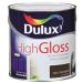 Dulux High Gloss Bitter Chocolate - 2.5L