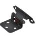 Amerock-Style Black Overlay Hinge - 2.75" - Set Of 2