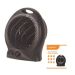 2Kw Upright Black Fan Heater - Kingavon