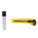 Cutter knife yellow + 10 reserve blades
