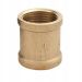 Brass Muff Coupling Connector for Water and Heating Systems I 1/2 Inch