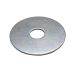 Bright Zinc Plated Steel Repair Washers M6x25mm