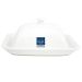 White Covered Butterdish
