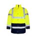 Cargo Hi-Vis Two Tone Parka Jacket - Size M