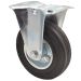 Castor Fixed Black 125mm - 100kg