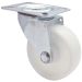 Castor Swivel White 100mm - 70kg