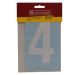 Centurion Self Adhesive Vinyl - Number 4
