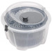 Clear Plastic Salad Spinner 24.6x16cm