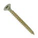 Countersunk Chipboard Screw Zinc Yellow Passivated 3.5x50mm - Pack of 16